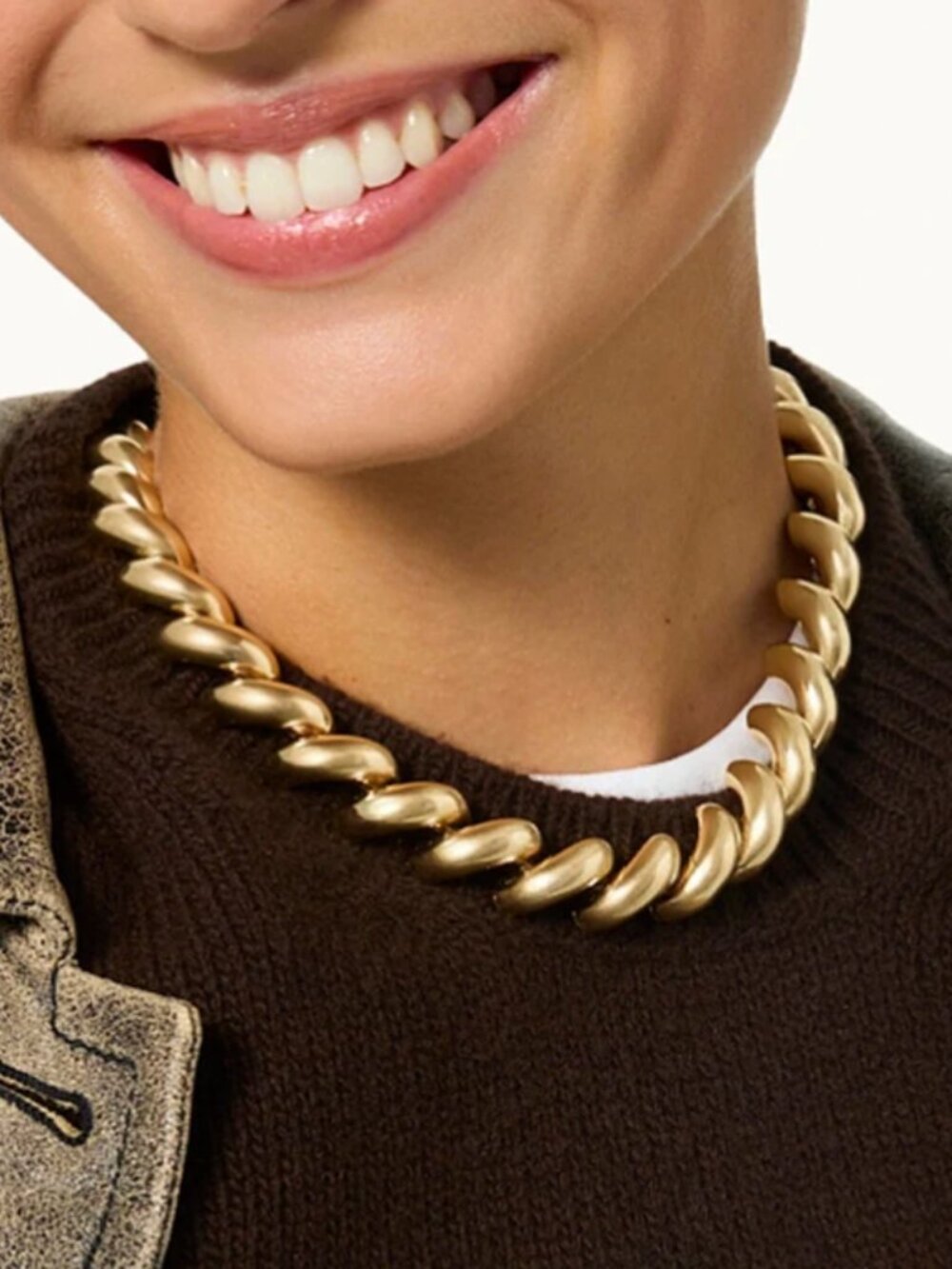 Roxanne Assoulin The Comma Necklace Gold
